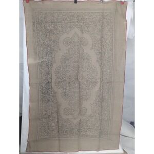 VTG Rug Hooking Pattern Rare Huge OSV Sturbridge McGown Oriental Style Hooked